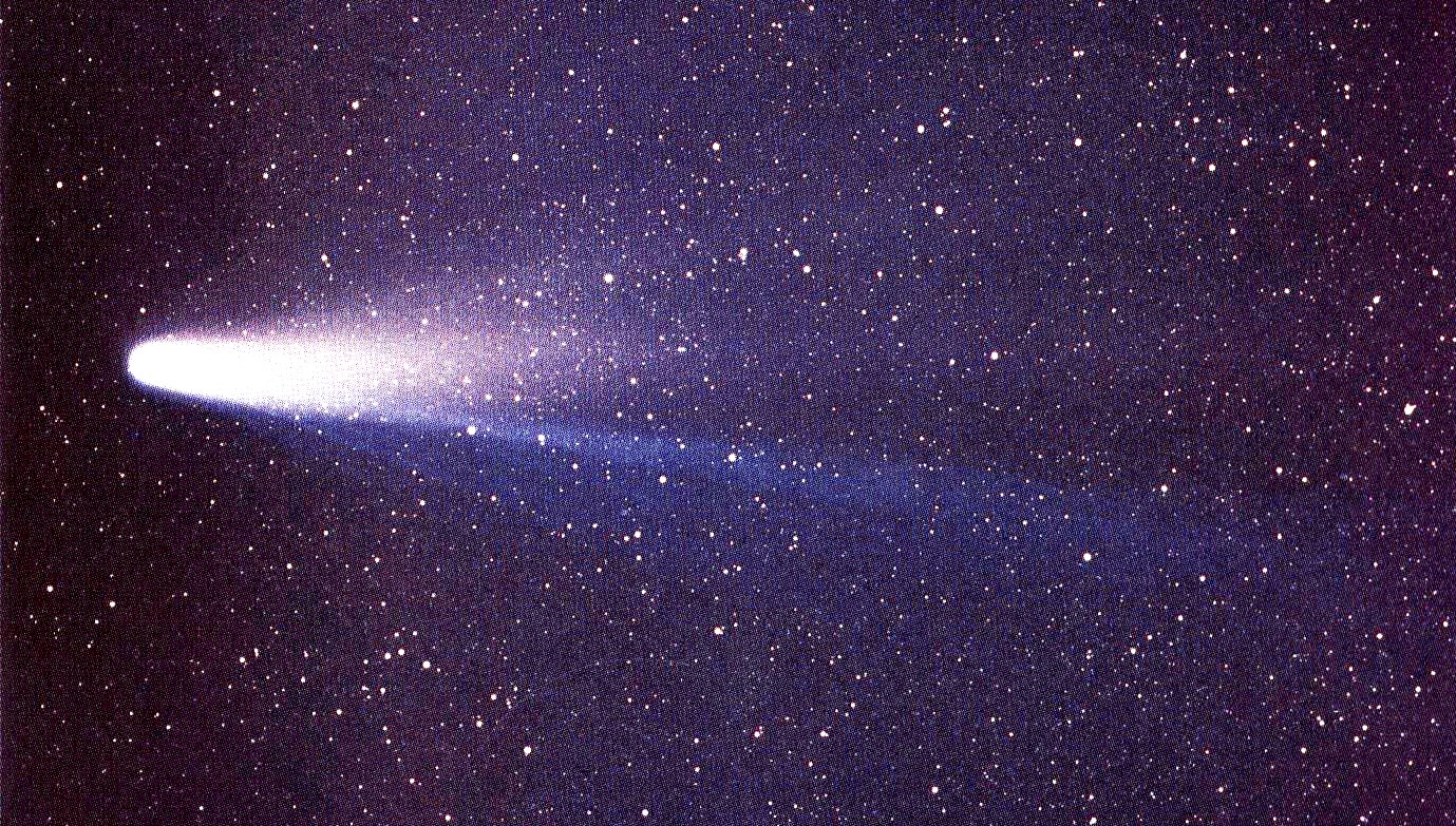 El cometa Halley Radiante de las líridas
