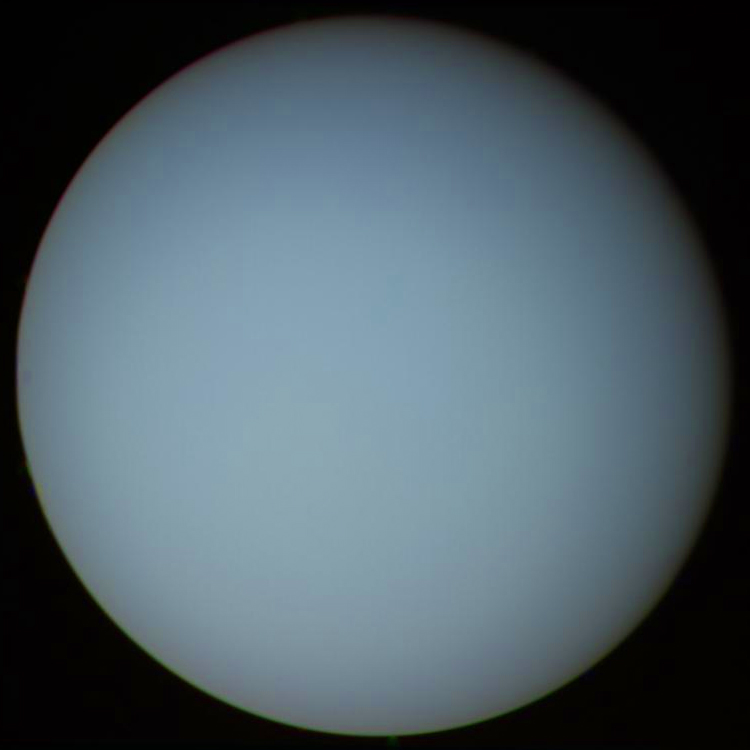 Urano observado por la sonda Voyager 2 - NASA Urano observado por la sonda Voyager 2 - NASA