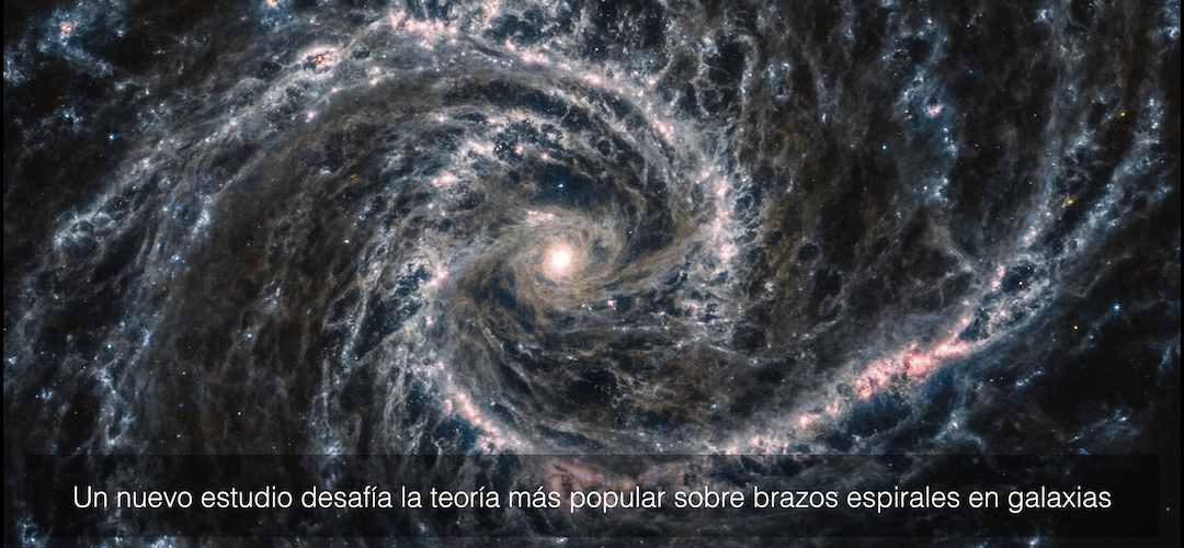 Un nuevo estudio desafía la teoría más popular sobre brazos espirales en galaxias
