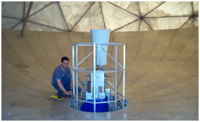 Detalle telescopio 14 m