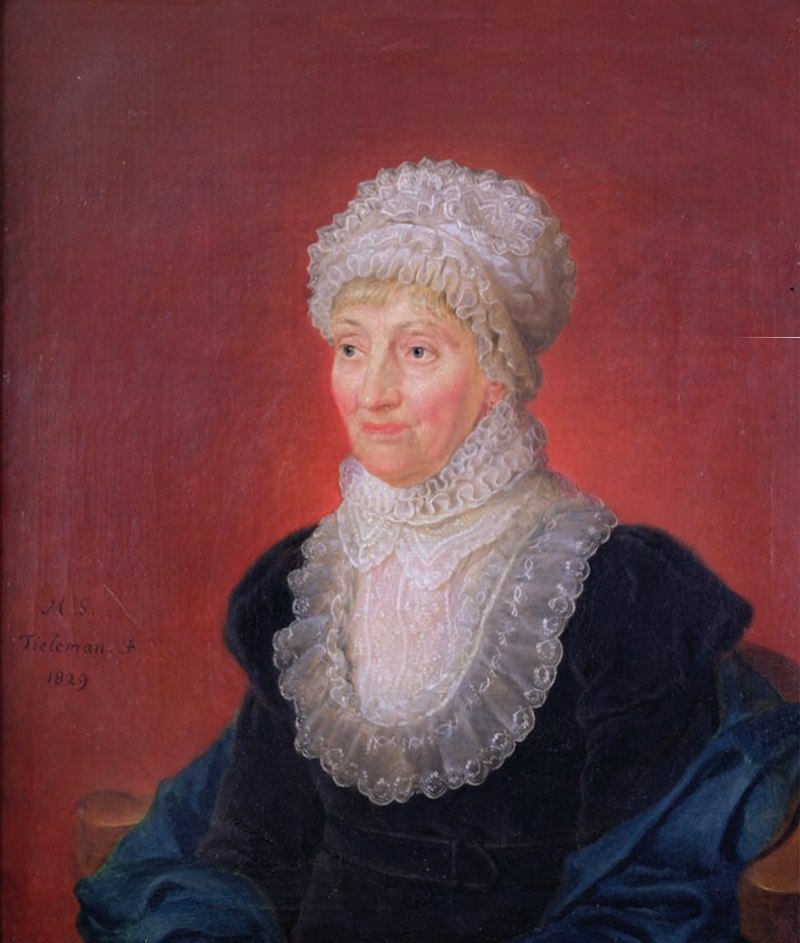 Caroline Herschel, ca. 1829 - M.G. Tieleman, Royal Society